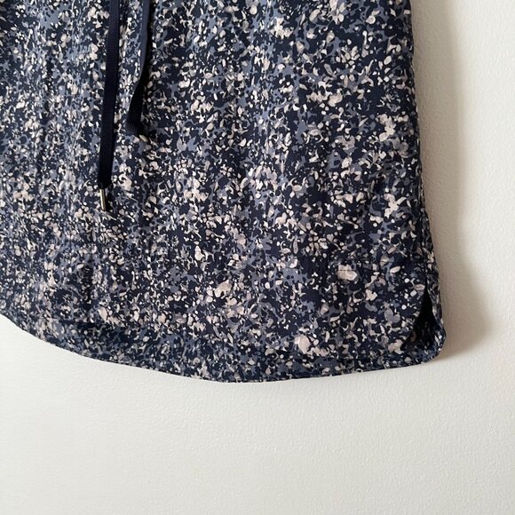Athleta Midtown Blue Gray Speckle Athletic Skort Women's Size 4 - Picture 2 of 9